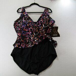 Embrace your curves PLUS SIZE swimsuit2= 2X NWT